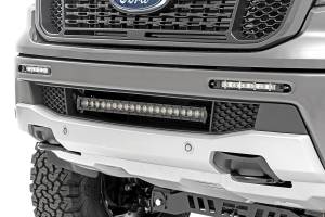 Rough Country - Rough Country LED Light - Bumper Mount - 20" Black Single Row - Ford Ranger (19-23) - 70815 - Image 2