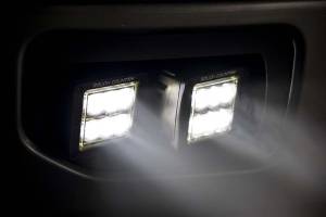 Rough Country - Rough Country LED Light - Fog Mount - Dual 2" Black Pairs - SAE - Ford F-150 (15-17) - 70831 - Image 5