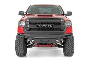 Rough Country - Rough Country LED Light - Ditch Mount - Dual 2" Black Pairs - Amber DRL - Toyota Tundra (14-21) - 70838 - Image 4