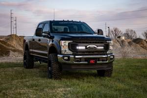 Rough Country - Rough Country LED Light Kit - Grille Mount - 10 Inch Black - Slimline - Ford Super Duty (20-21) - 70898 - Image 5