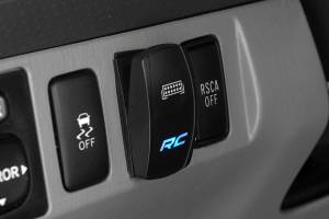 Rough Country - Rough Country Rocker Switch - 2x1 with Logo - Blue Back Light - 709SW - Image 3