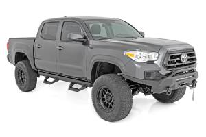 Rough Country - Rough Country SRX2 Adj Aluminum Step - Double Cab - Toyota Tacoma 2WD/4WD (05-23) - 71000A - Image 2