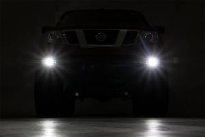 Rough Country - Rough Country LED Light - Fog Mount - 2" Black Pair - Spot - Nissan Frontier (05-20) - 71023 - Image 3