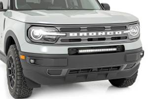 Rough Country - Rough Country LED Light - Bumper Mount - 20" Black Single Row - Ford Bronco Sport (21-23) - 71036 - Image 3