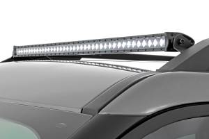 Rough Country LED Light - Roof Rack Mount - 40" Black Single Row - Ford Bronco Sport (21-23) - 71039