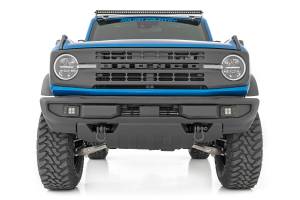 Rough Country - Rough Country LED Light - Upper Windshield - 50" Black Single Row - Ford Bronco (21-23) - 71043 - Image 5