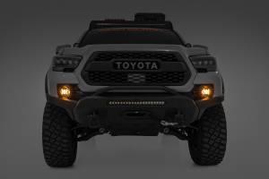 Rough Country - Rough Country LED Fog Light Kit - 3.5 Inch Round Black Series - Amber DRL - Toyota Tacoma (16-22) - 71095 - Image 2