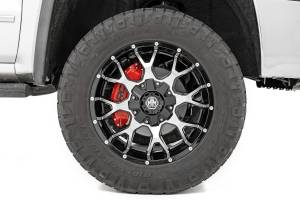 Rough Country - Rough Country Caliper Covers - Front and Rear - Red - Chevy/GMC 2500HD/3500HD (20-23) - 71110 - Image 4