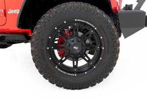 Rough Country - Rough Country Caliper Covers - Front and Rear - Red - Sport - Jeep Gladiator JT (20-23)/Wrangler JL (18-23) - 71150 - Image 4