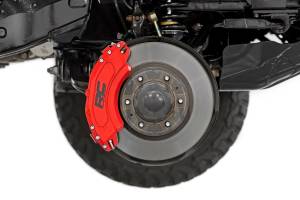 Rough Country - Rough Country Caliper Covers - Front and Rear - Red - Ford Bronco 4WD (2021-2023) - 71151 - Image 1