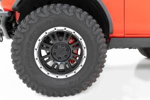 Rough Country - Rough Country Caliper Covers - Front and Rear - Red - Ford Bronco 4WD (2021-2023) - 71151 - Image 4