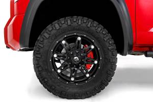 Rough Country - Rough Country Caliper Covers - Front and Rear - Red - Toyota Tundra 2WD/4WD (2022-2023) - 71152 - Image 3