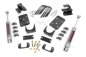 Rough Country Lowering Kit - Str Drop - 2"FR - 4"RR - Chevy/GMC 1500 (07-15) - 72330