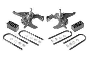 Rough Country Lowering Kit - 2 Inch FR - 2.5 Inch RR - Chevy/GMC S10 Truck (82-03)/Sonoma (91-03) - 724