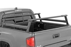 Rough Country - Rough Country Bed Rack - Half Rack - Aluminum - Toyota Tacoma 2WD/4WD (2005-2023) - 73115 - Image 1