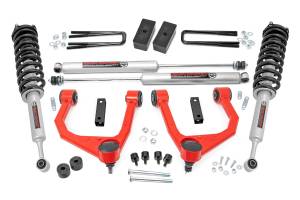 Rough Country 3.5 Inch Lift Kit - N3 Struts - Toyota Tundra 2WD/4WD (2007-2021) - 76831RED