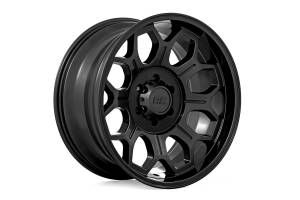 Rough Country - Rough Country Rough Country 77 Series Wheel - One-Piece - Semi Gloss Black - 20x9 6x135 0mm - 77200917 - Image 3