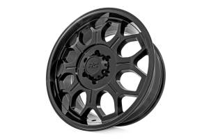 Rough Country - Rough Country Rough Country 77 Series Wheel - One-Piece - Semi Gloss Black - 20x9 6x135 0mm - 77200917 - Image 4