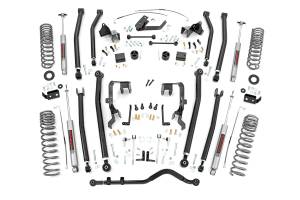 Rough Country - Rough Country 4 Inch Lift Kit - Long Arm - Jeep Wrangler JK 2WD/4WD (2007-2011) - 78530A - Image 1