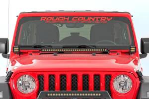 Rough Country - Rough Country Jeep 30-inch LED Hood Kit (18-21 Wrangler JL 20-21 Gladiator JT - Spectrum-Series) - 80054 - Image 2