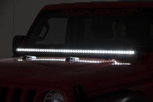 Rough Country - Rough Country LED Light - Cowl Mnt - 50 " Spectrum Single Row - Jeep Gladiator JT (20-23)/Wrangler JL (18-23) - 80057 - Image 4