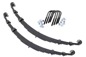 Rough Country Front Leaf Springs - 2.5" Lift - Pair - Jeep CJ 5 4WD (1955-1975) - 8005Kit