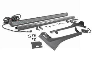 Rough Country JEEP JL/JT 50IN LED UPPER WINDSHIELD MOUNT W/ 50IN DUAL ROW Spectrum SERIES - 80069