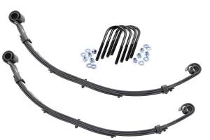 Rough Country Rear Leaf Springs - 4" Lift - Pair - Jeep CJ 7 4WD (1982-1986) - 8020Kit