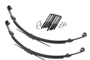 Rough Country Rear Leaf Springs - 3" Lift - Pair - Toyota Truck 4WD (1979-1985) - 8025Kit