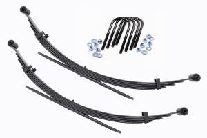 Rough Country Rear 56 Inch Leaf Springs - 2" Lift - Pair - Chevy/GMC C20/K20 C25/K25 Truck 4WD (77-87) - 8036Kit