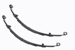 Rough Country Front Leaf Springs - 4" Lift - Pair - Toyota Land Cruiser FJ40 (64-80) - 8041Kit