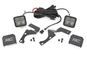 Rough Country LED Light - Ditch Mount - 2 " Spectrum Spot Pair - Toyota 4Runner (10-23) - 80796