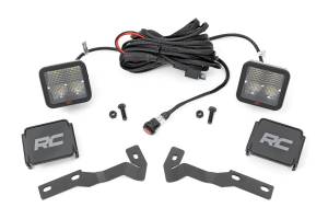 Rough Country - Rough Country LED Light - Ditch Mount - 2 " Spectrum Pair - Spot - Toyota Tacoma (16-23) - 81080 - Image 1