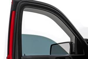 Rough Country - Rough Country Side Window Deflectors In Channel Rain Guard Chevy/GMC 1500/2500HD/3500HD (19-24) - 811924 - Image 2