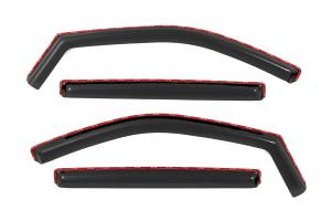 Rough Country - Rough Country Side Window Deflectors In Channel Rain Guard Chevy/GMC 1500/2500HD/3500HD (19-24) - 811924 - Image 4