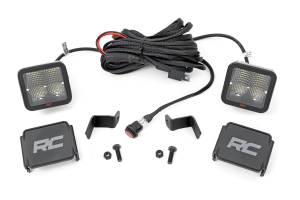 Rough Country LED Light - Ditch Mount - 2 " Spectrum Pair - Spot - Ford F-150 (15-23)/F-150 Lightning (2022) - 82028