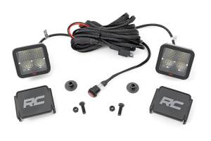 Rough Country - Rough Country LED Light - Ditch Mount - 2 " Spectrum Pair - Spot Pattern - Ford Bronco (21-23) - 82047 - Image 1