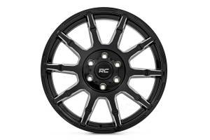 Rough Country - Rough Country Rough Country 83 Series Wheel - One-Piece - Gloss Black - 17x9 - 5x4.5 - +0mm - 83170913 - Image 2