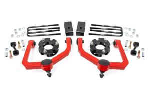 Rough Country 3 Inch Lift Kit - Nissan Titan 2WD/4WD (2004-2024) - 83400RED