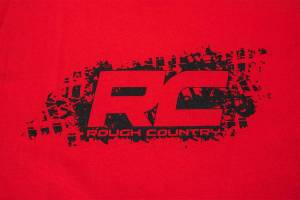 Rough Country - Rough Country Rough Country T-Shirt - Rough Country Tread - Red - Size SM - 84033 - Image 4