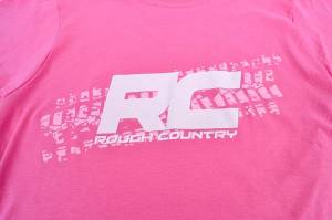 Rough Country - Rough Country Rough Country T-Shirt - Women Fts Fit - Pink - Size S - 84067 - Image 2