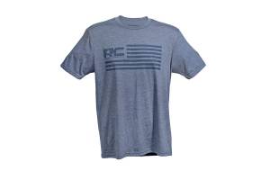 Rough Country - Rough Country Rough Country T-Shirt - American Flag - Blue - 2XL - 840792X - Image 1