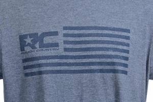 Rough Country - Rough Country Rough Country T-Shirt - American Flag - Blue - 3XL - 840793X - Image 2