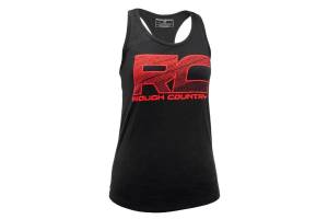 Rough Country Rough Country Tank Top - Women Fts - Black - 2XL - 840872XL