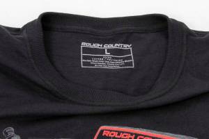 Rough Country - Rough Country Rough Country T-Shirt - Long Sleeve - Vertex - Black - SM - 84090SM - Image 3