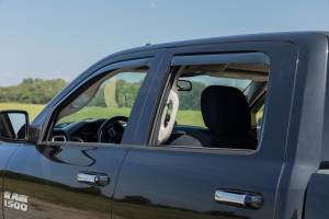 Rough Country - Rough Country Side Window Deflectors - In Channel Rain Guard - Ram 1500/2500/3500 (10-24 & Classic) - 840924 - Image 4