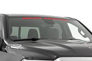 Rough Country Rough Country Decal - 3.6 Inch x 35 Inch - Red - 84166RD