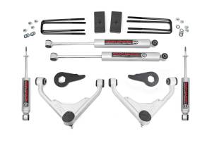 Rough Country 3 Inch Lift Kit - Chevy/GMC 2500HD (01-10) - 8596N2