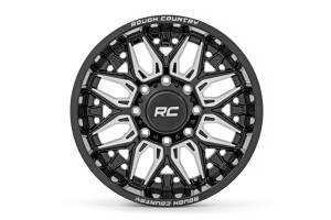 Rough Country - Rough Country Rough Country 86 Series Wheel - One-Piece - Gloss Black - 20x10 - 8x180 - -19mm - 86201006 - Image 2