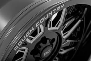 Rough Country - Rough Country Rough Country 86 Series Wheel - One-Piece - Gloss Black - 20x10 - 8x180 - -19mm - 86201006 - Image 5